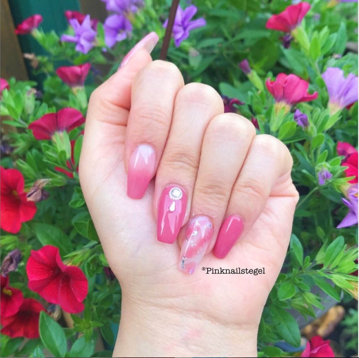 Pink Nails